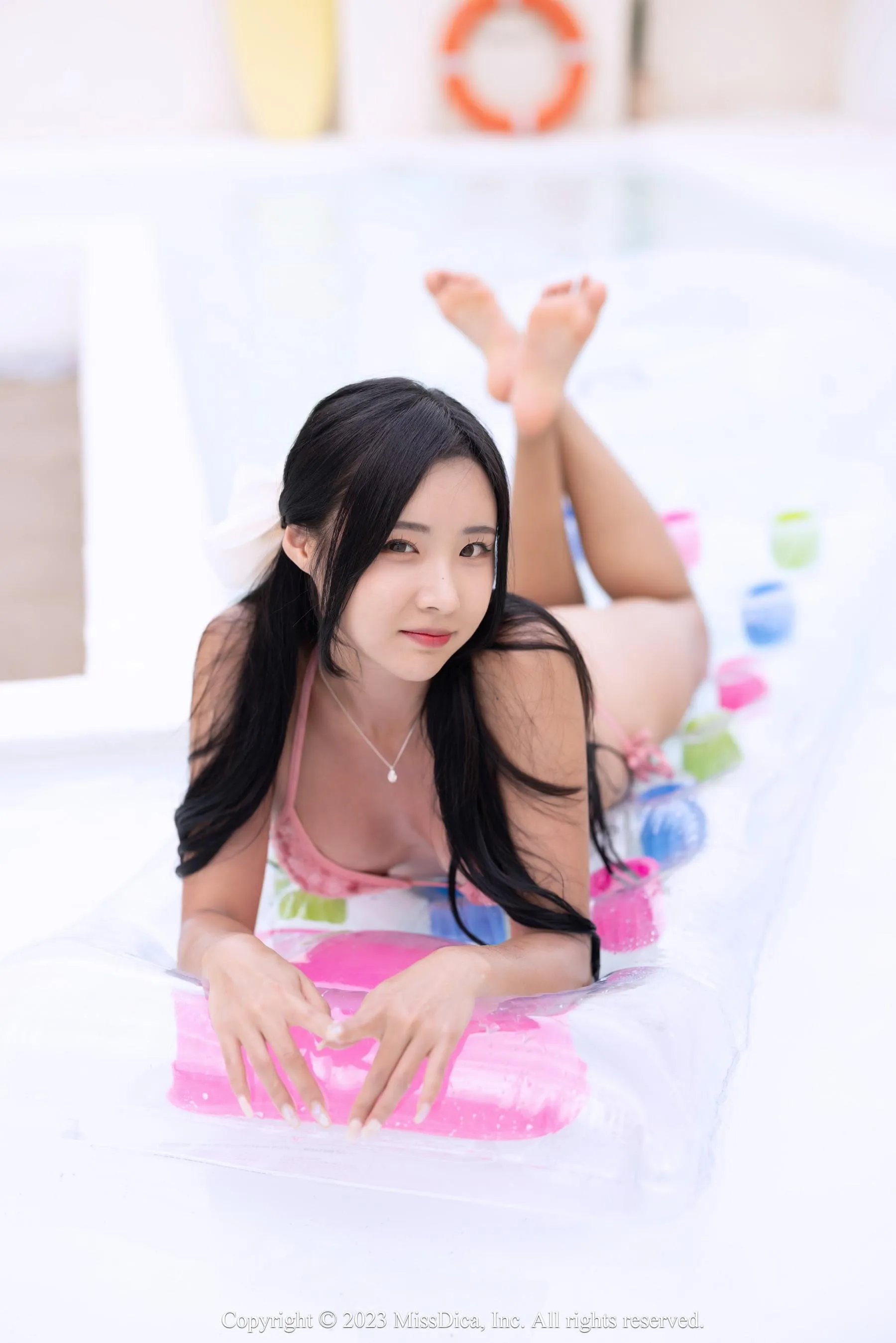Habin 하빈 – NO.14 Habin’s Rooftop Poolside Fantasy [104P]插图4